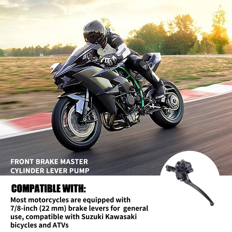 CNCMOTOK Front Brake Master Cylinder Lever Pump (Right Side) with