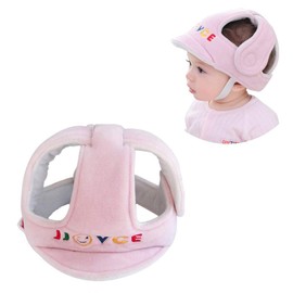 G-Tree Baby Head Protector, Breathable Safety HeadGuard, Protection Cap Harnesses Hat for Infant Toddlers Learn to Walk and Sit (Pink)