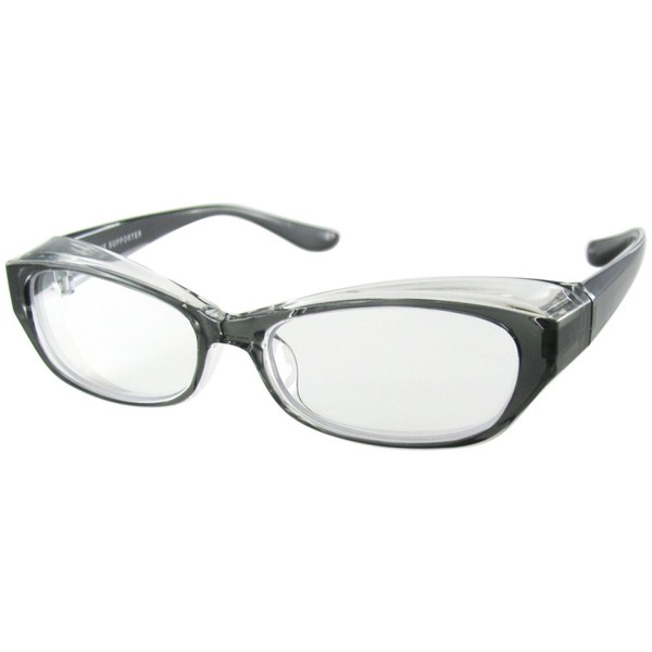 EYE SUPPORTER Eye Supporter Pollen Prevention Glasses for Men OGT-730 GR Gray