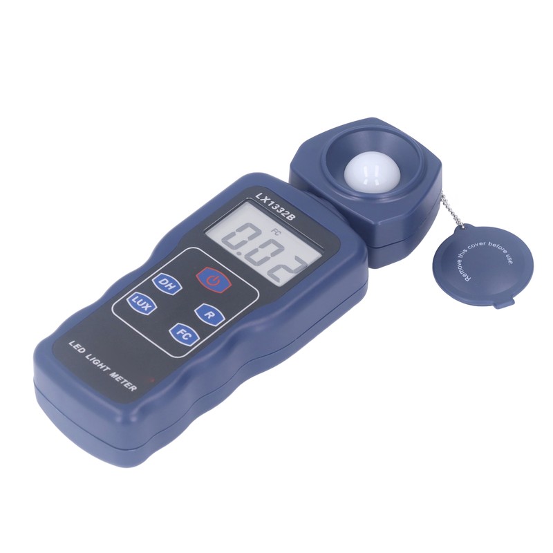 Illumination Photometer Digital Brightness Tester High Accuracy Light Detector Illuminance