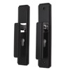 Door Lever Lock Universal Aluminium Alloy Black Door Security Latch