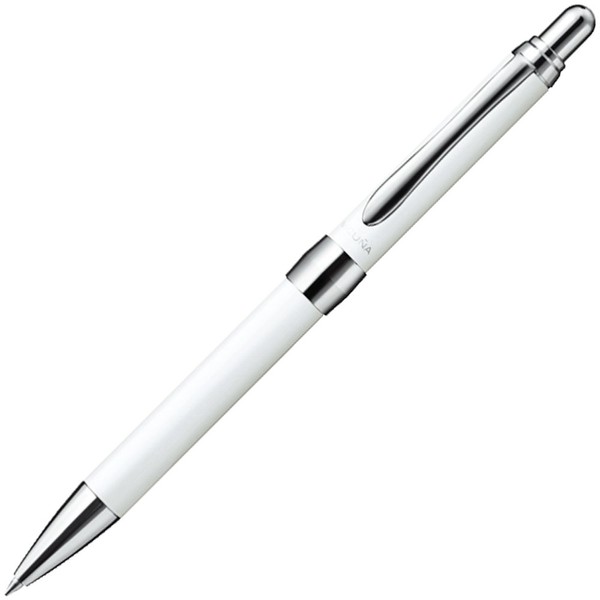 Pentel BX2007W Vicunha EX2 Oil-Based Ballpoint Pen, White Shaft