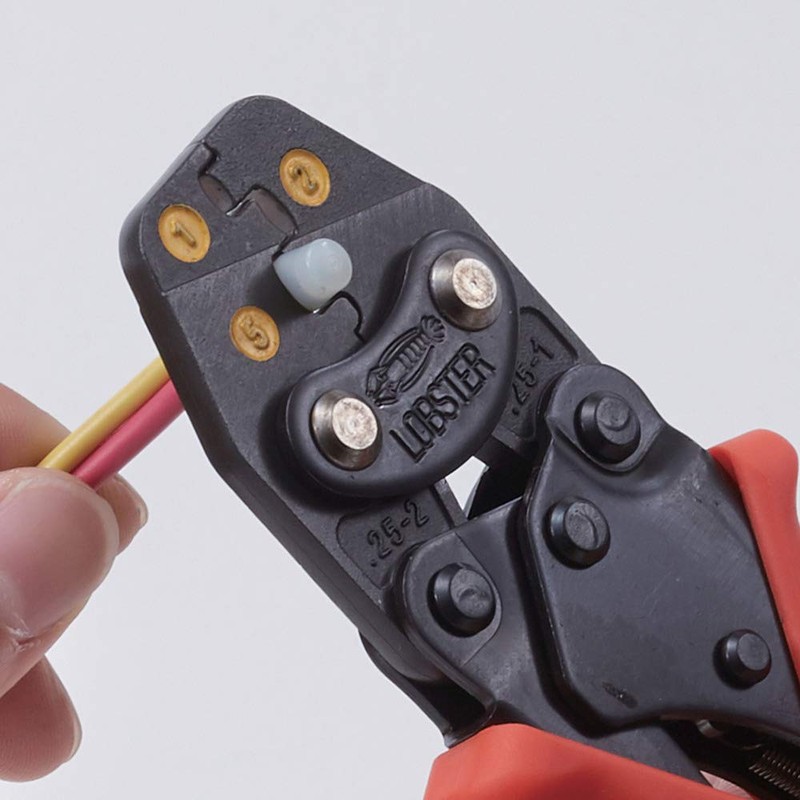 Shrimp Insulating Covered with 閉端 Connection Range Mini Crimping Tools