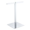 Hand Towel Holder Stand, Industrial Style Brass Shower Countertop Towel