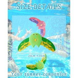 QLEUIFT Pack of 2 Children's Water Toys, Pool Toy, Swimming Pool Diving Toy, Summer Pool Party Gift for Boys and Girls