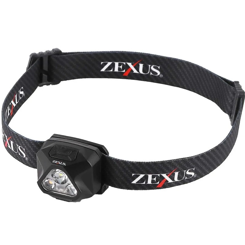 冨士灯器 ZEXUS(ゼクサス) LEDライト ZX-R40 充電式 [最大420ルーメン メインLED点灯時間：最大18時間 白/電球/赤色LED]