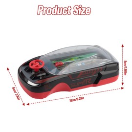 Handheld Car Games – Retro Mini Console With Car-Shaped Steering, Fun Car Racing Games For Kids, Portable Game Toy With Bright Colours, Arcade Features And Comfortable Hand Grip