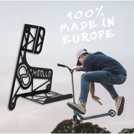 MEOLLO Scooter rack wall hanger (100% Steel) (Black)