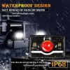 Bricologht For Chevy C10 Pickup truck 1980-1986 4PCS 4x6" LED