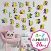 Seyal® Toy Stry A - Z Alphabet Wall Sticker