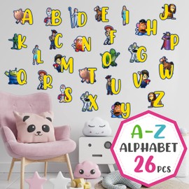 Seyal® Toy Stry A - Z Alphabet Wall Sticker