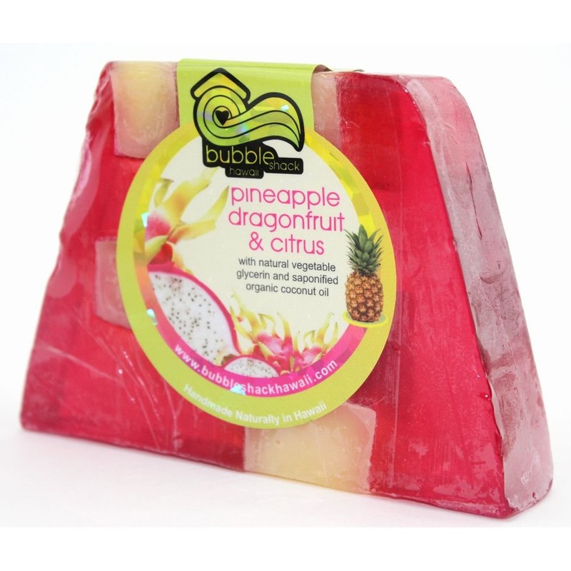 Hawaii Souvenir Hawaiian Goods Bubble Shack Pineapple Chunk Soap Soap