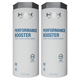 HEX Performance Fabric Booster, Fresh, 100 Load (Pack of 2) - Safe for Activewear, Made for Sensitive Skin, Eco-Friendly