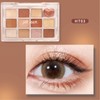 jill leen Shining 12-Color Mini Eyeshadow Palette HT03 Eyeshadow, Fine