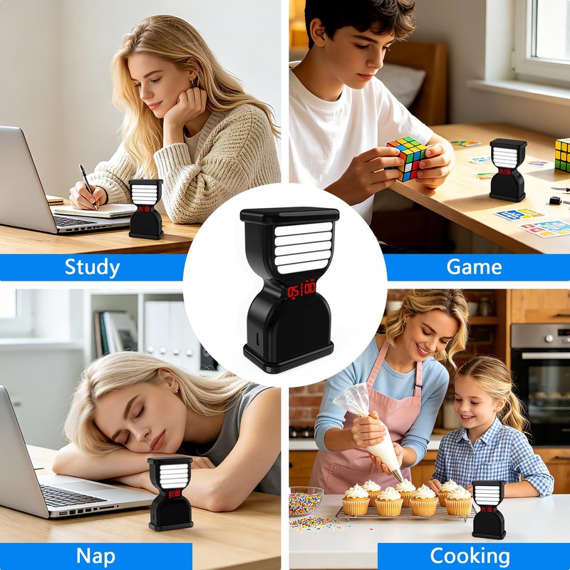 Pomodoro Timer for Productivity, Visual Countdown with Flight Flow