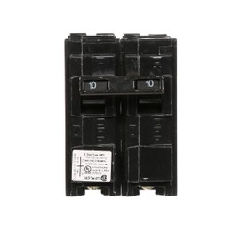 Q210 10-Amp Double Pole Type QP Circuit Breaker