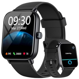 aeac - Relojes inteligentes para hombres y mujeres, [nuevo] Reloj de seguimiento de fitness HD de 1.8 pulgadas para Android e iOS, reloj inteligente  