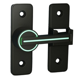 Barn Door Flip Locks Safety Prevents Theft Punch Free Heavy Duty Gate Locks for Garden Bathroom Outdoor Garage MK 009 180 Degree Luminous