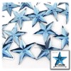 144pc Loose Flatback Acrylic Rhinestones Star 21mm- Flatback Crystal Clear