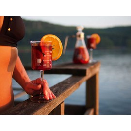 Periodic Tableware Beaker Wine Glass