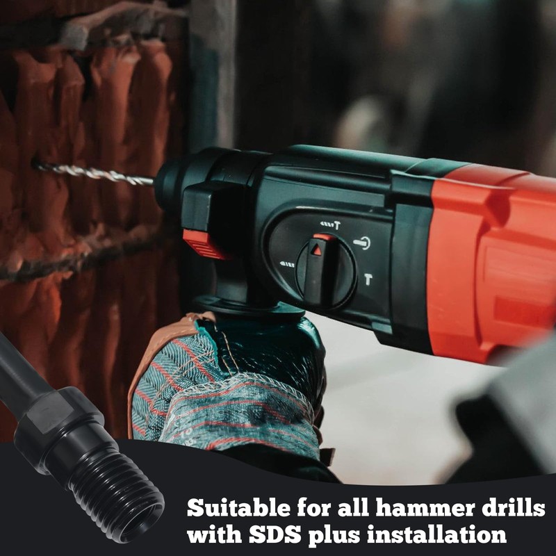 SDS MAX Adapter: PRITOK Adapter 1 1/4 Inch UNC, Steel