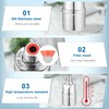 Mornajina 1/2" 3/4" 1" Automatic Float Valve, 304 Stainless Steel