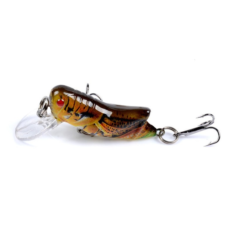 Kisangel 4pcs Simulation Fishing Baits Realistic Lure for Crucian Carp