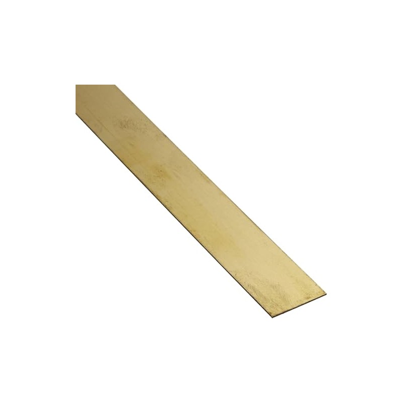 Albion Alloys Brass Strip , 25mm x 305mm (Pack of