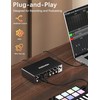 HOSONGIN USB Audio Interface for PC and Mac Recording Music,