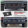 FieryRed Front License Plate Frame for Ford Bronco, Aluminum Alloy