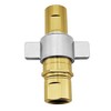GLOCRORET 1" NPT Wet-Line Wing Nut Hydraulic Quick Disconnect Coupler/Coupling
