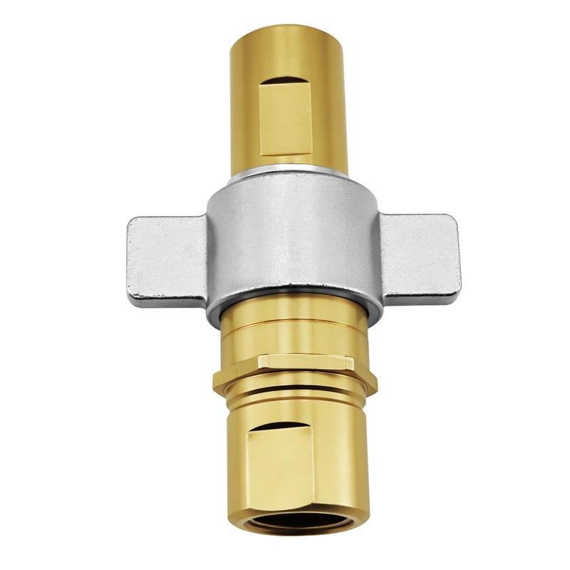 GLOCRORET 1" NPT Wet-Line Wing Nut Hydraulic Quick Disconnect Coupler/Coupling