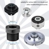 DEEFIINE Woodworking Spindle Adapter Converts M18 x 2.5mm to M33