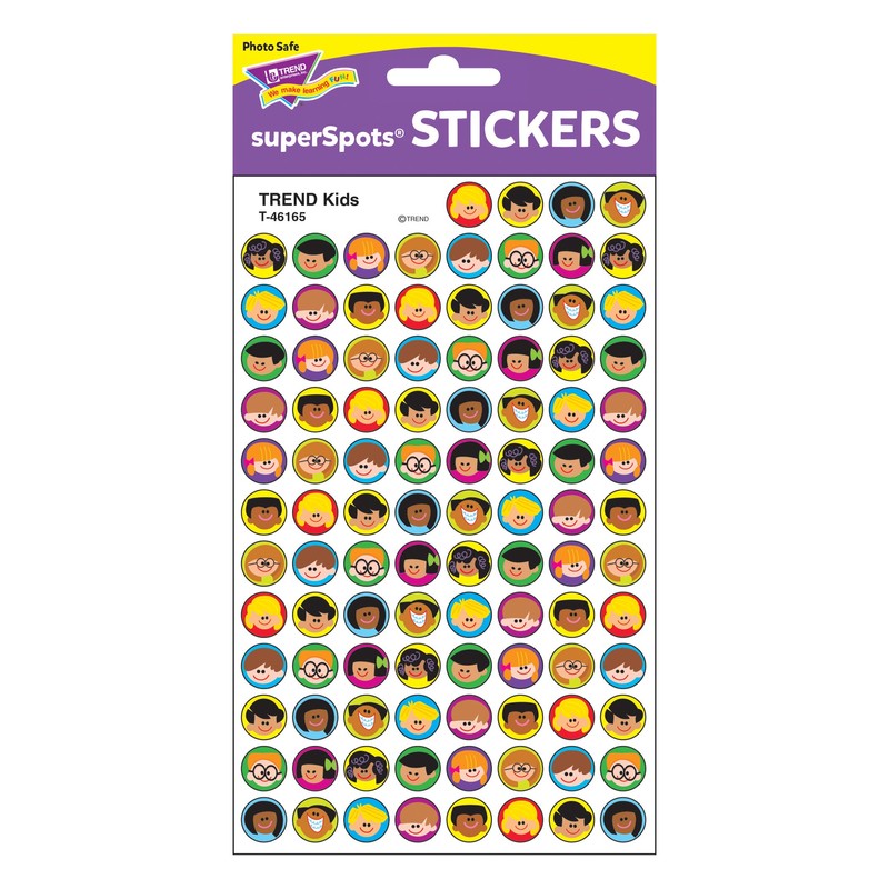 Trend Trend Kids superSpots Stickers, Classroom Incentives, 800 Count