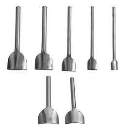 Leather Half Round Cutter Punch, Steel Corner Hole Belt Circle Craft Tools for Wallet End Garden DIY Handwork Project, 10-40mm