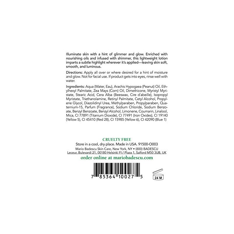 Summer Shine Body Lotion Mario Badescu For Women