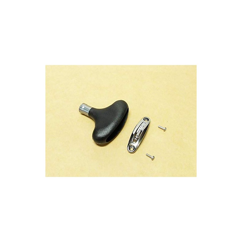 Shimano Genuine Stella BB-X Technium Handle Knob, T-Shape, Small, Gunmetal
