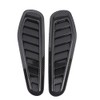 2pcs Carbon Fiber Style Car Air Flow Intake Decorative Scoop