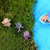 aoukoslt 3 Pcs Artificial Tree Stump Mini Garden Figurines, Gnomes