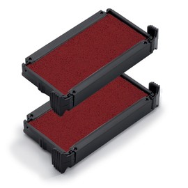 Trodat Replacement Ink Pads 6/4910 – Pack of 2, Red Ink – for The Printy 4910, 4810 and 4836