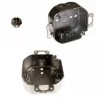 RACO 150 Octagon Box 1-Gang Galvanized Steel Gray, 4 x