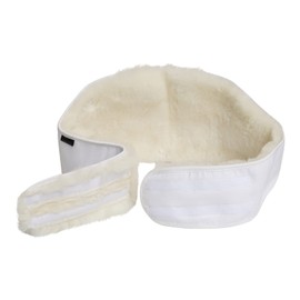 Lambskin Kidney Belt Lambskin Warmer Kidney Warmer Back Warmer S-3XL Size S White