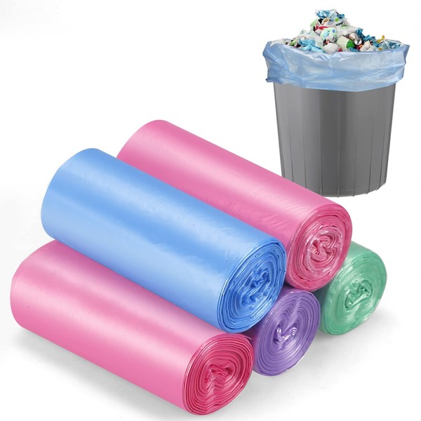 Small Trash bags 4 Gallon,Bathroom Garbage Bags, Small Garbage Bags