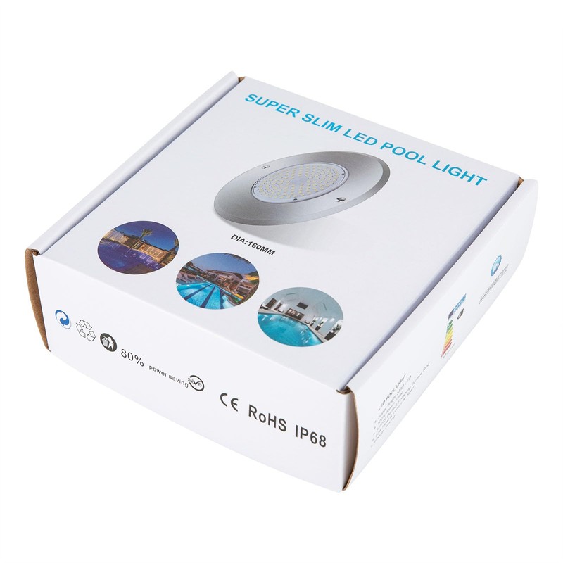Eapmic 12V 10W Pool Light Underwater Color-Change LED Lights RGB