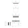 Universal Outlet Chrome Shower Trap - 90mm Shower Drain, Easy