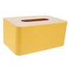 BUGUUYO Facial Tissue Box Cover Holder Wood Tissue Cases Napkin