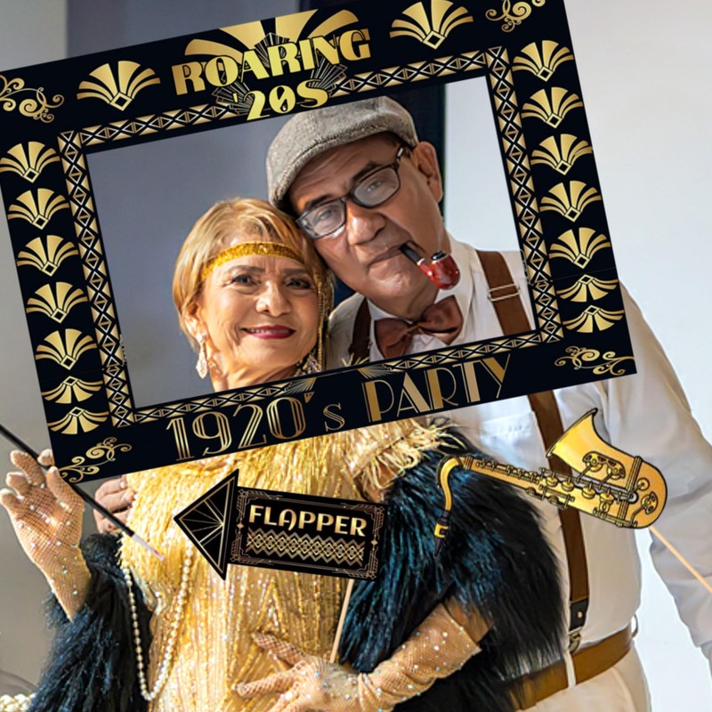 LaVenty Roaring 20s Photo Booth Props 1920s Photo Booth Props