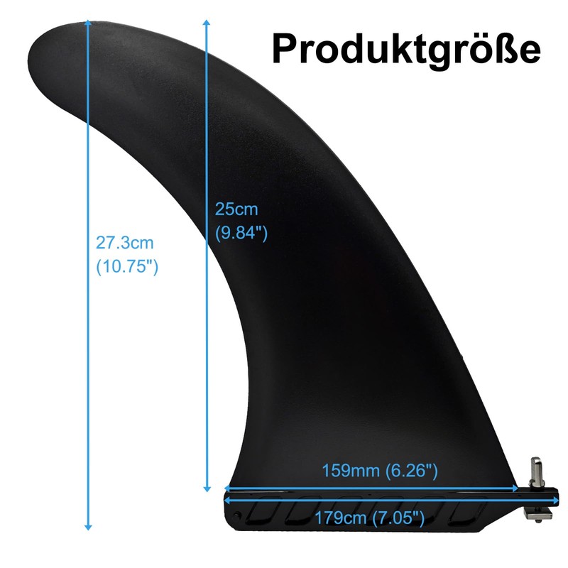 Anfyko 10 Inch Universal Single Fin - Centre Fin for