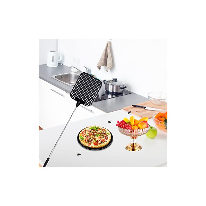 Pack de 8 Matamoscas Extensibles | Telescópico y Reutilizable |