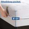LEISURE TOWN Mattress Pad King Size Soft Cotton Mattress Cover,Quilted
